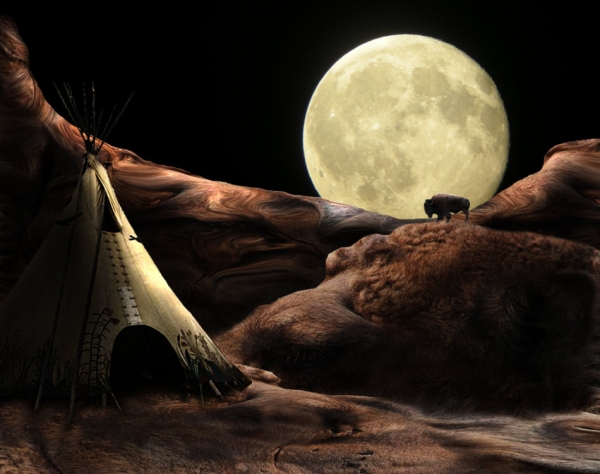 Creation of Under A Full Moon: Step 11